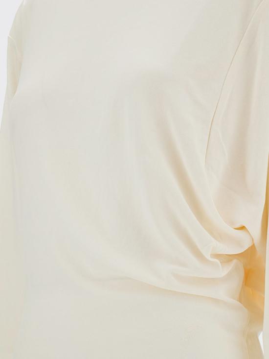 26FW 자크뮈스 롱 원피스 DRW00823AJ00253 110 White - JACQUEMUS