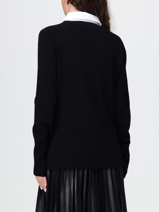 26FW 칼라거펠트 스웨터 B3W18024 998 Black - KARL LAGERFELD