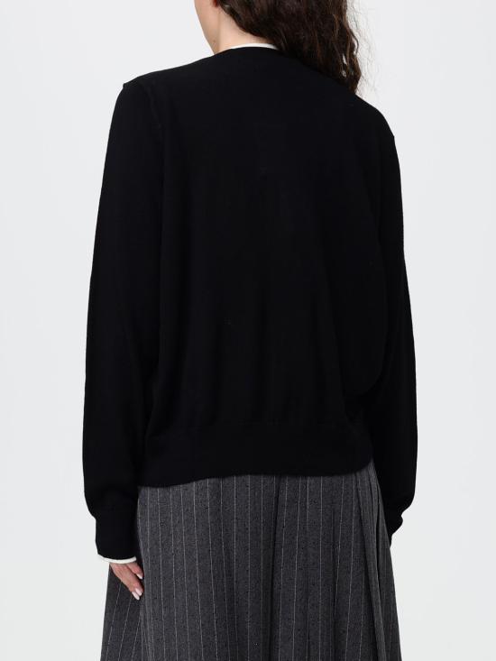 26FW 칼라거펠트 스웨터 B3W18038 999 Black - KARL LAGERFELD