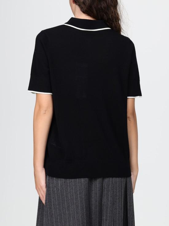 26FW 칼라거펠트 폴로 티셔츠 B3W18044 999 Black - KARL LAGERFELD