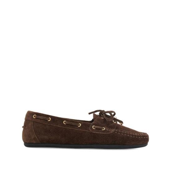 26SS 살바토레 페라가모 플랫 슈즈 01L088 0790567 1C TMORO BROWN