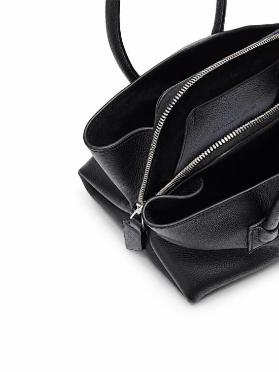 26FW 디 아티코 토트백 260WAH00063LBT117AA 100 BLACK - THE ATTICO