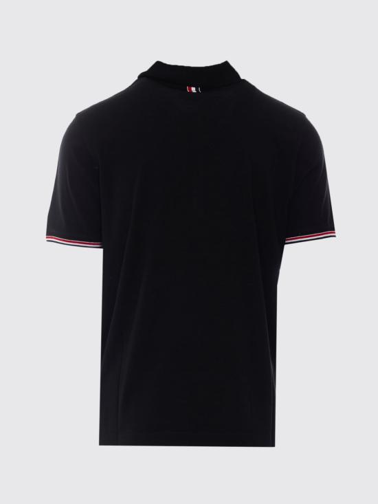 26FW 톰브라운 폴로 티셔츠 MJP254AJ0301 001 Black - THOM BROWNE