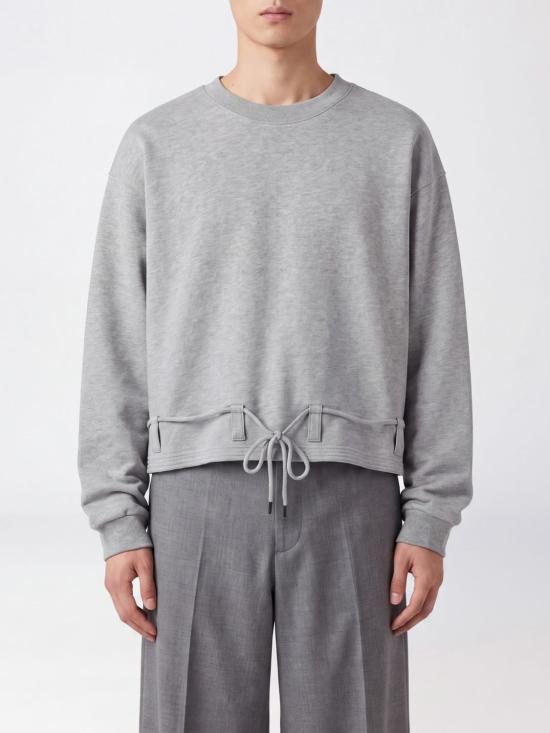 26FW 드리스 반 노튼 스웨터 0211504612 813 Grey