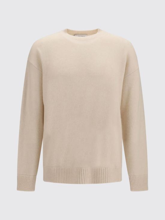 26FW 라니우스 스웨터 F6LAMAKN060 036 Yellow Cream - LANEUS
