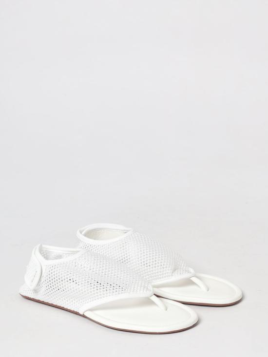 26FW 알라이아 힐/펌프스 AA3S126TK050 010 White - ALAIA