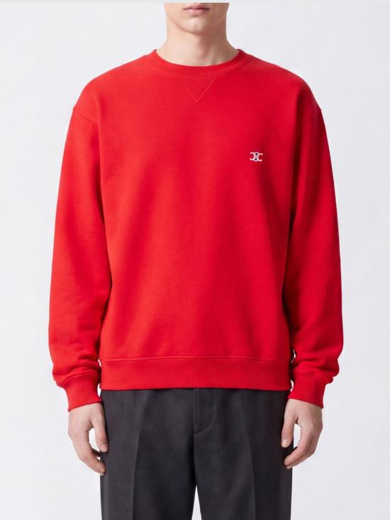 26FW 셀린느 긴팔 티셔츠 RY12I1233 GNB8 Red