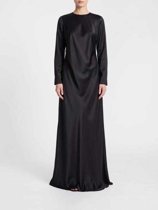 26FW 엠포리오 아르마니 롱 원피스 EW005489AF17153 UC001 Black