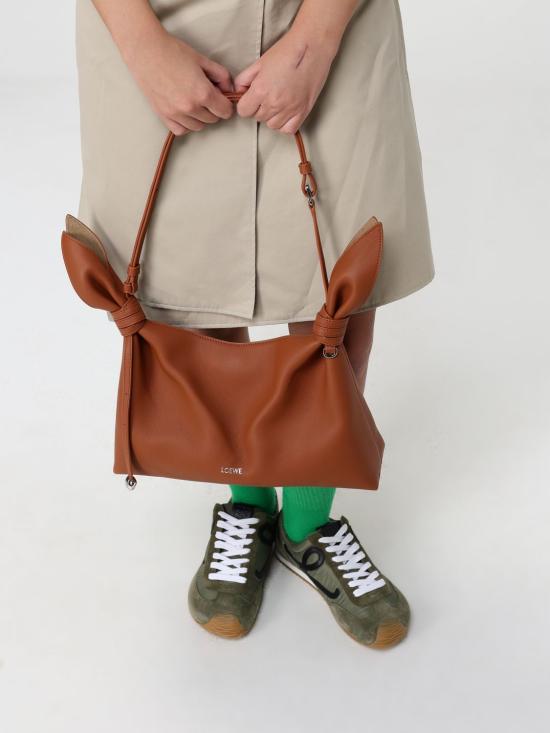 26FW 로에베 미디움 스카프 백 ABNYBNMX01 4927 Brown - LOEWE