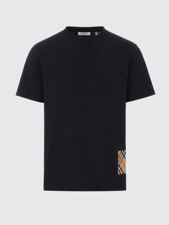 26FW 버버리 반팔 티셔츠 8132921 Black - BURBERRY