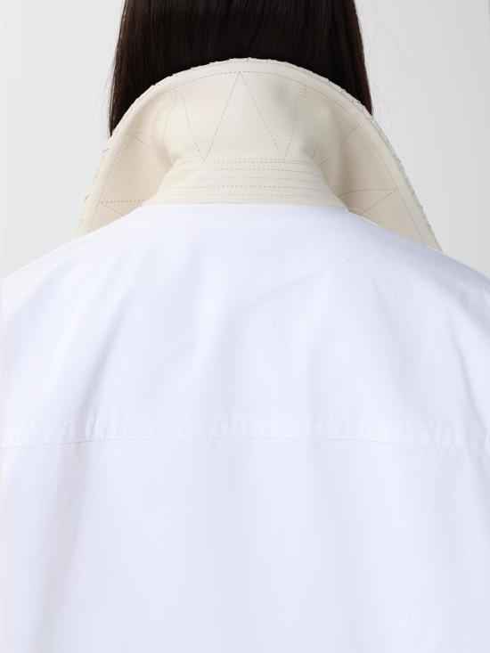 26FW 보테가베네타 자켓 869436V6KO0 9000 White - BOTTEGA VENETA