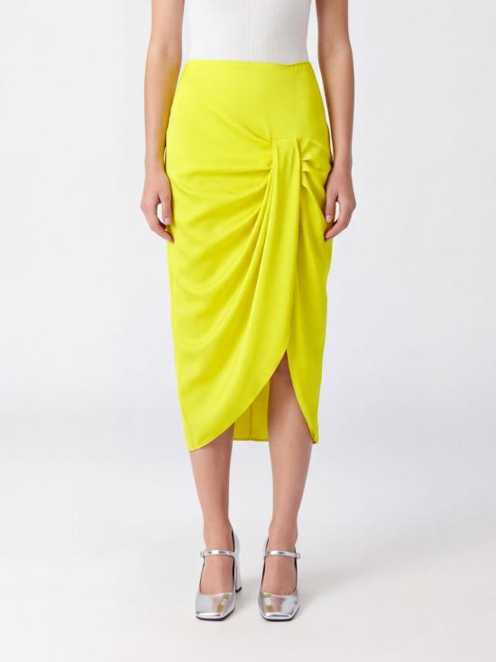 26FW 스텔라 맥카트니 스커트 6301893FU302 7220 Yellow