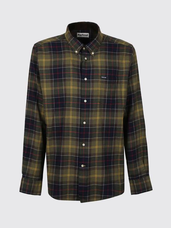 26FW 바버 셔츠 MSH4991 TN52 Natural - BARBOUR