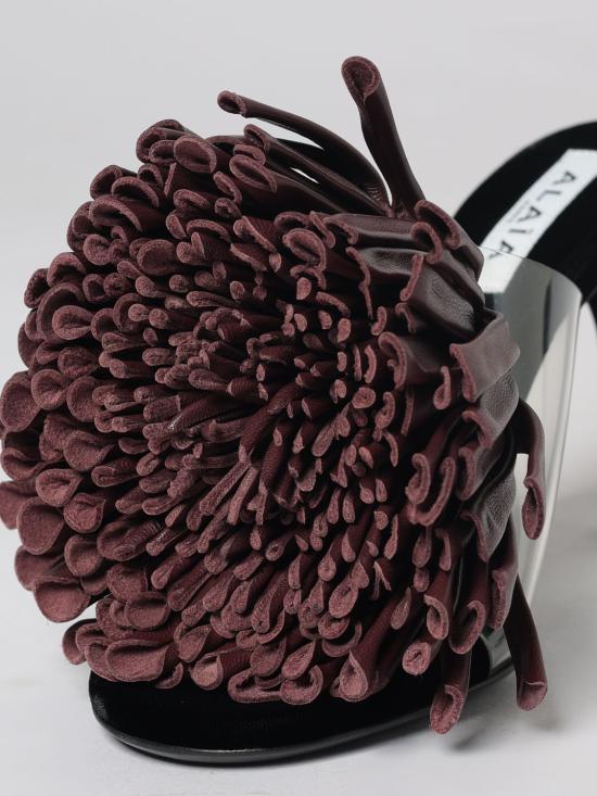 26FW 알라이아 힐/펌프스 AA3S2004I077 413 Burgundy - ALAIA