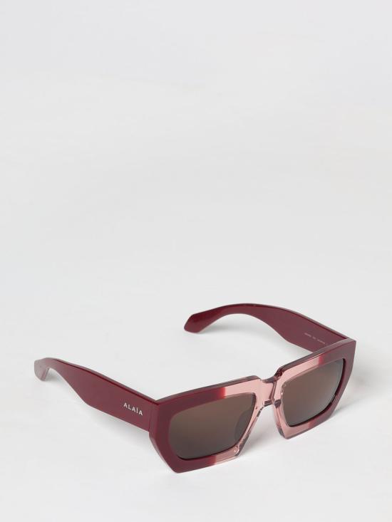 26FW 알라이아 선글라스 AA0102S 002 Burgundy