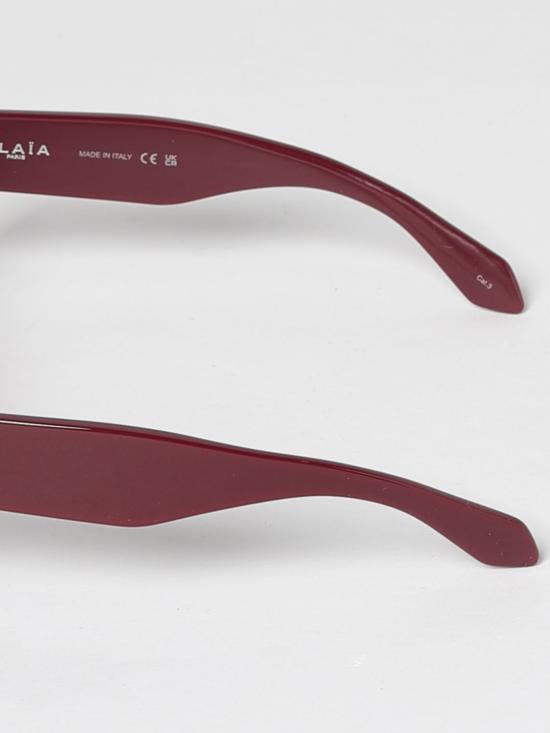 26FW 알라이아 선글라스 AA0102S 002 Burgundy - ALAIA