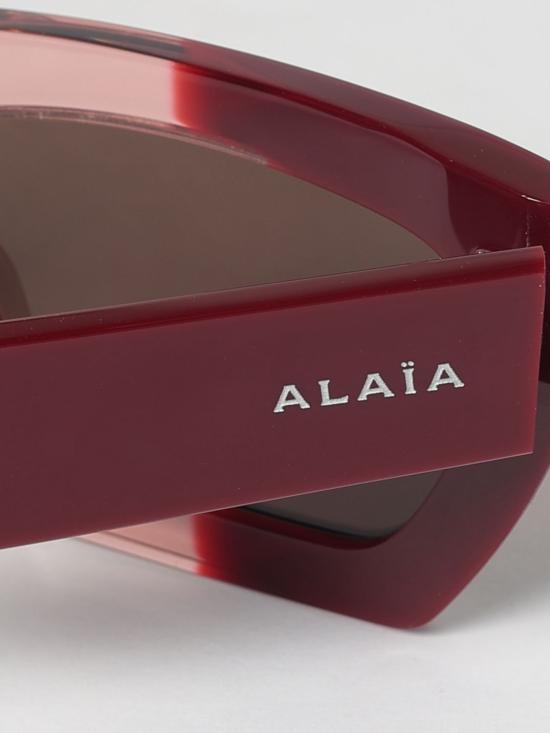 26FW 알라이아 선글라스 AA0102S 002 Burgundy - ALAIA