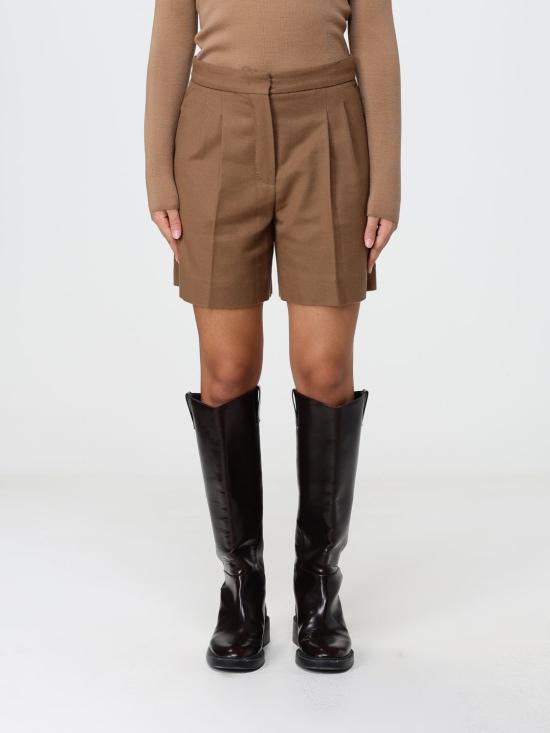 26FW 막스마라 스튜디오 숏팬츠 2626146012600 025 Brown