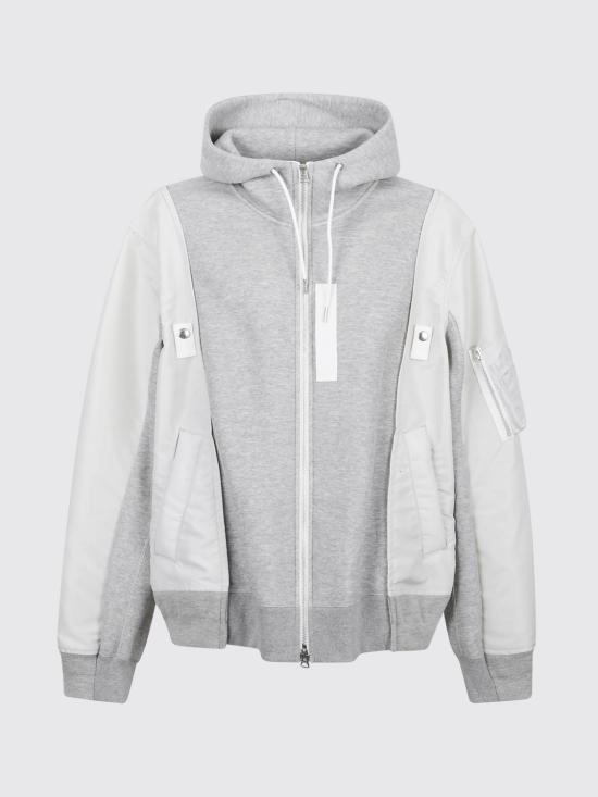 26FW 사카이 긴팔 티셔츠 SCM323 381 Grey - SACAI