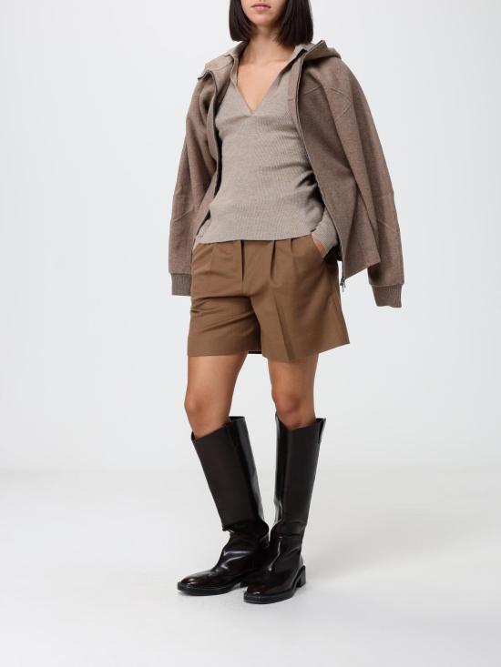 26FW 막스마라 폴로 티셔츠 2621366262600 002 Beige - MAX MARA