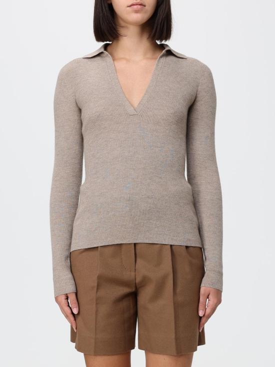 26FW 막스마라 폴로 티셔츠 2621366262600 002 Beige