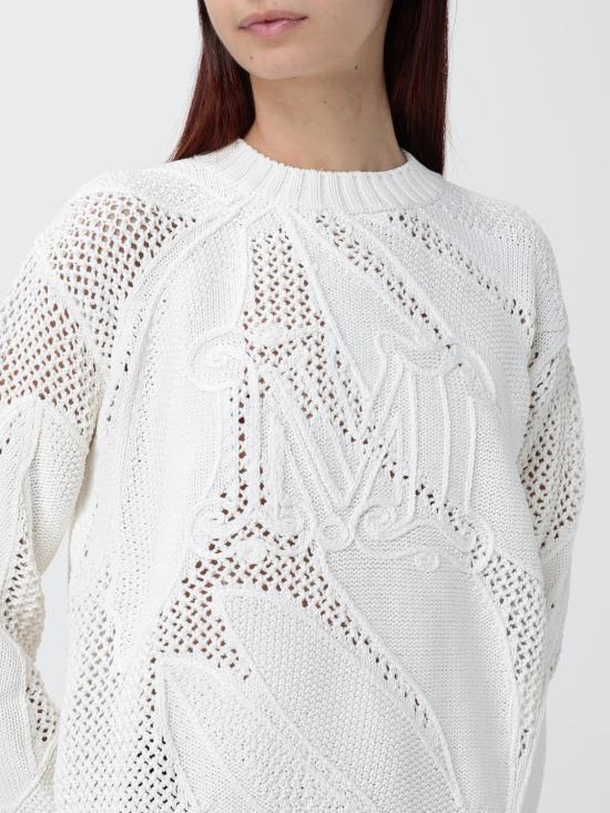 26FW 막스마라 스웨터 2611361112600 001 White - MAX MARA
