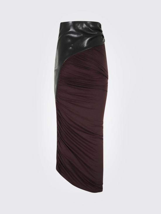 26FW 안다마네 스커트 T200321ATJV053 383 Brown - ANDAMANE