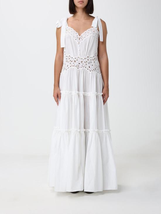26FW 끌로에 롱 원피스 CH26ARO39040 107 White