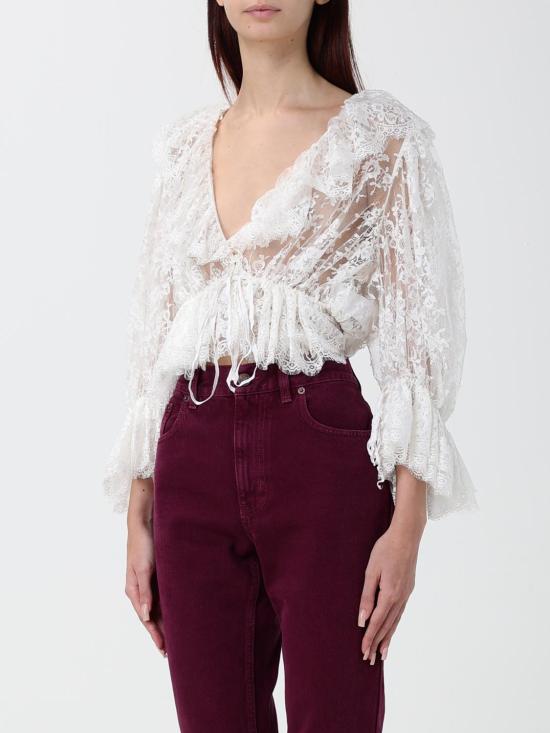 26FW 끌로에 탑 CH26AHT48414 107 White - CHLOE