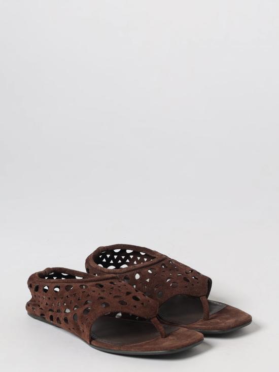 26FW 알라이아 힐/펌프스 AA3S1014I236 719 Brown - ALAIA