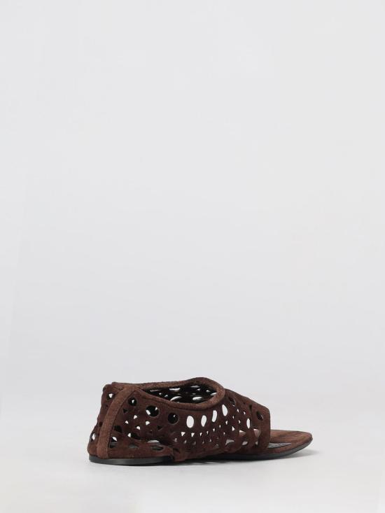 26FW 알라이아 힐/펌프스 AA3S1014I236 719 Brown - ALAIA