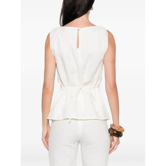 26SS 페이스풀더브랜드 민소매 티셔츠 FF4510 WHT FLOR WHITE - FAITHFULL THE BRAND