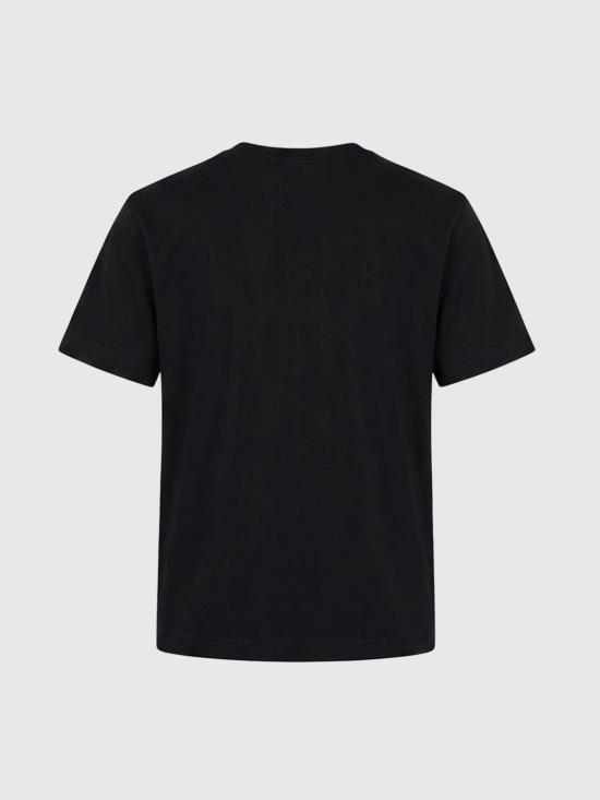 26FW 드리스 반 노튼 반팔 티셔츠 0211154603 900 Black - DRIES VAN NOTEN