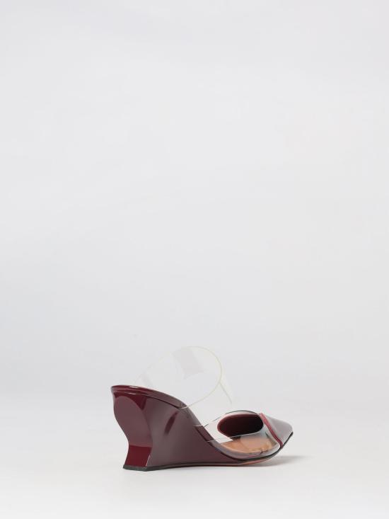 26FW 알라이아 힐/펌프스 AA3M3013CK150 325 Burgundy - ALAIA