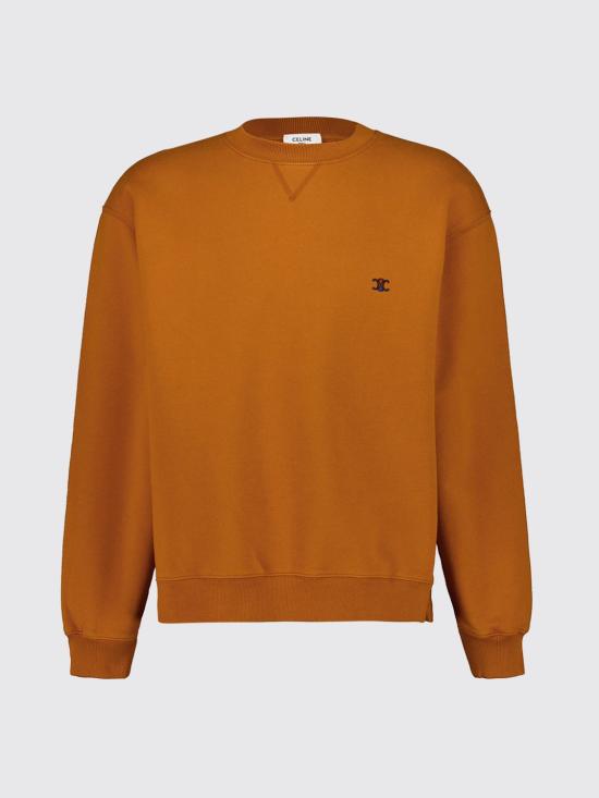 26FW 셀린느 긴팔 티셔츠 RY12I1233 GNC2 Camel - CELINE