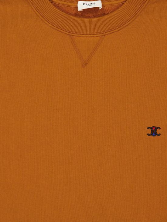 26FW 셀린느 긴팔 티셔츠 RY12I1233 GNC2 Camel - CELINE