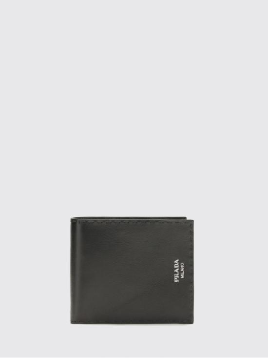 26FW 프라다 앤티크 가죽 반지갑 2MO5132ZQ4 F0002 Black