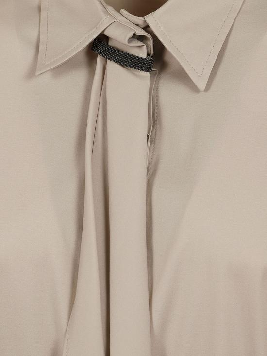 26FW 브루넬로 쿠치넬리 셔츠 M0091M2F06 CXR65 Beige - BRUNELLO CUCINELLI