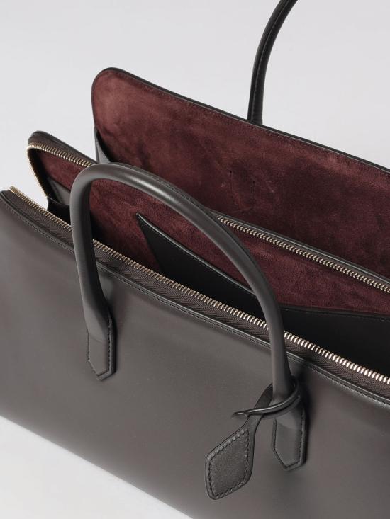 26FW 알라이아 토트백 AA1L1016I255 U15 Brown - ALAIA