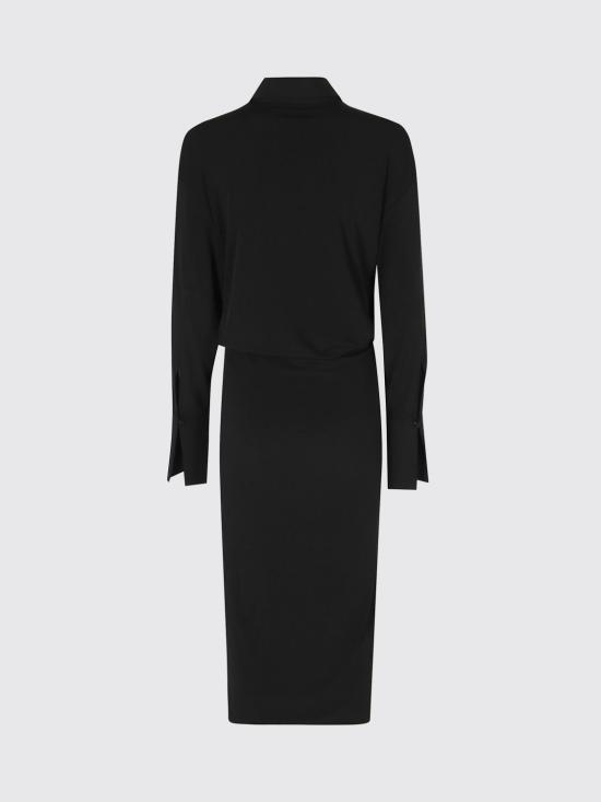26FW 안다마네 롱 원피스 T200108ATJP199 999 Black - ANDAMANE
