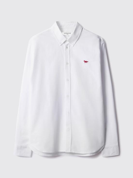 26FW 메종키츠네 셔츠 QM00425WC5062 P100 White - MAISON KITSUNE