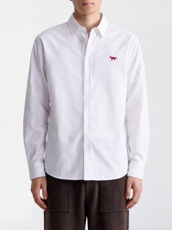 26FW 메종키츠네 셔츠 QM00425WC5062 P100 White