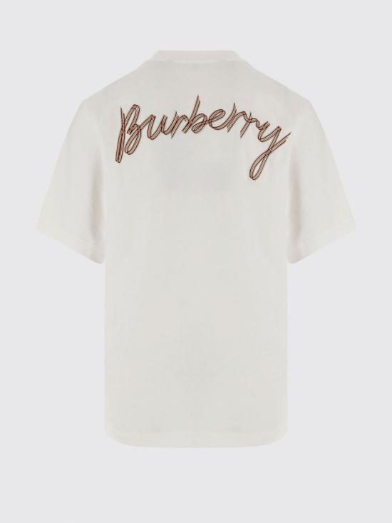 26FW 버버리 반팔 티셔츠 8132688 White - BURBERRY