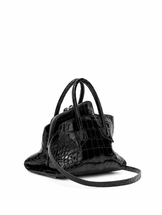 26FW 디 아티코 토트백 260WAH00063LBT155PR 100 BLACK - THE ATTICO