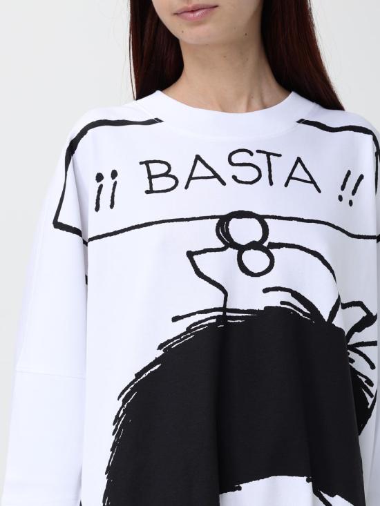 26FW 모스키노 롱 원피스 04465442 1001 White - MOSCHINO