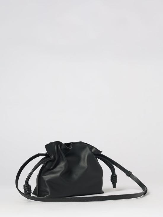 26FW 로에베 나파 카프스킨 미니 플라멘코 클러치 A411FC2XA6 1100 Black - LOEWE