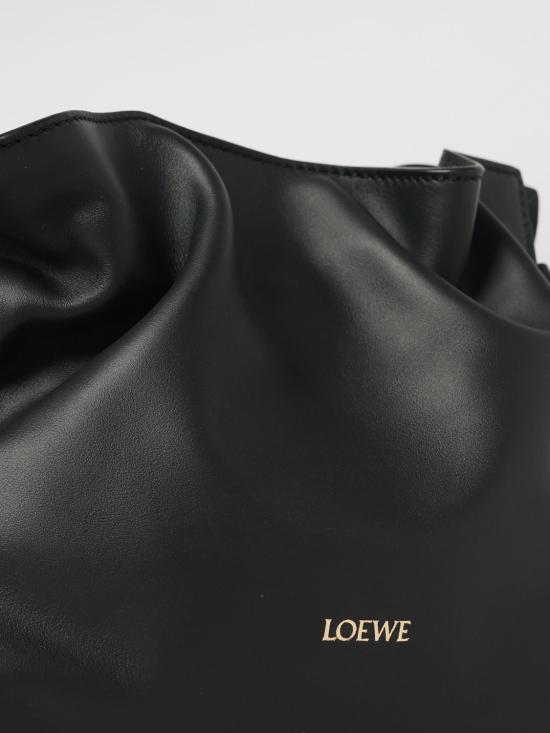 26FW 로에베 나파 카프스킨 미니 플라멘코 클러치 A411FC2XA6 1100 Black - LOEWE