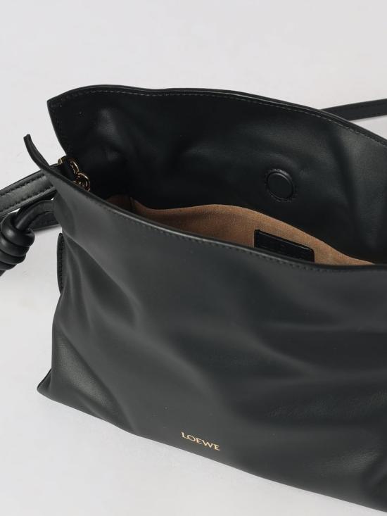 26FW 로에베 나파 카프스킨 미니 플라멘코 클러치 A411FC2XA6 1100 Black - LOEWE