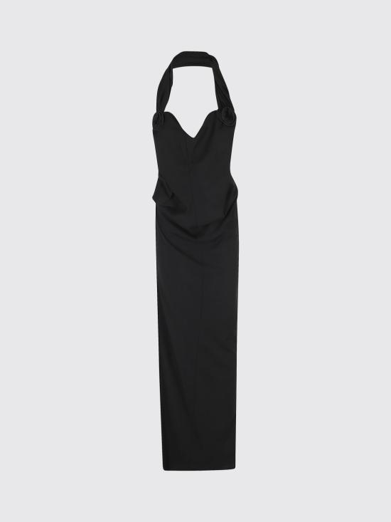 26FW 마그다뷰트림 롱 원피스 154726 Black - MAGDA BUTRYM