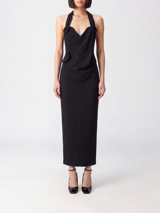 26FW 마그다뷰트림 롱 원피스 154726 Black
